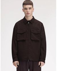 Fred Perry - Ripstop Pocket Overshirt - Lyst