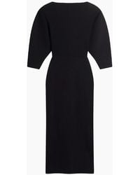 Ted Baker - Vanitha Sculptured Rib Knitted Maxi Dress - Lyst