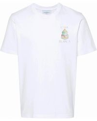 CASABLANCA - Objets En Vrac Printed T-Shirt - Lyst