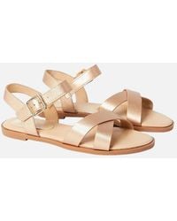 Dorothy Perkins - Ladies Florence Crossover Wide Flat Sandals - Lyst