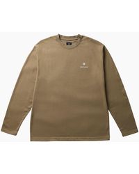 Snow Peak - Snow Peak Nsd Long Sleeve Logo T-Shirt - Lyst