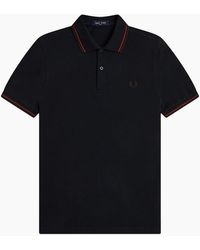 Fred Perry - Twin Tipped Polo Shirt - Lyst
