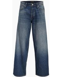 Jack & Jones - Wide Leg Mid Rise Jeans - Lyst