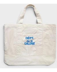 GALLERY DEPT. - Logo-Print Cotton-Corduroy Tote Bag - Lyst