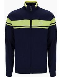 Sergio Tacchini - Damarindo Track Top Maritime/Celery - Lyst