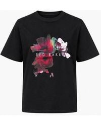 Ted Baker - Phina Floral Bloom T-Shirt - Lyst