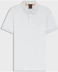 BOSS - Boss Slim Fit Passenger Polo Shirt Light Pastel - Lyst