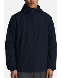 Lyle & Scott - Lyle Scott Tonal Eagle Zip Through Hooded Jet Softshell Jacket - Lyst