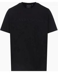 Canada Goose - Vantage T-Shirt Embroidery Logo - Lyst