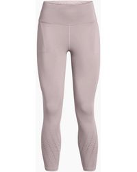 Under Armour - Launch Solid Patterned Running Leggings - Lyst