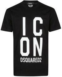 DSquared² - Bold Icon Logo Cool Fit T-Shirt - Lyst