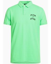 Philipp Plein - Plein Sport Scratch Logo Polo Shirt - Lyst