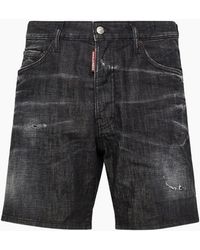 DSquared² - Marine Bermuda Denim Shorts - Lyst