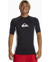 Quiksilver - Everyday Short Sleeve Uv Protect Rash Vest - Lyst