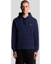Lyle & Scott - Loopback Cotton Hoodie - Lyst