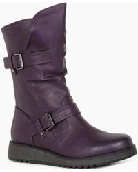 Heavenly Feet - Hannah 4 Calf Length Boots - Lyst