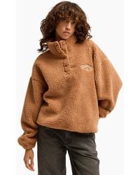 Billabong - Run The Road Button-Up Half Zip Fleece - Lyst