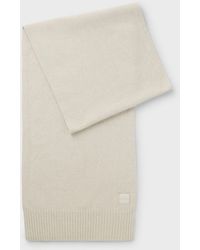 BOSS - Boss Akaio Knitted Scarf Light - Lyst