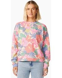 Rip Curl - Rip Curl Surf Side Relaxed Sweatshirt - Lyst