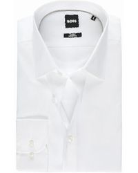BOSS - Slim Fit H-Hank Shirt - Lyst