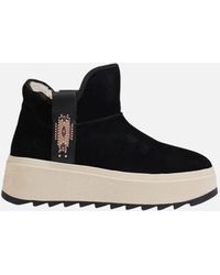 Ash - Slip-On Leather Shoes With Rubber Sole - Lyst