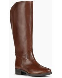 Geox - D Felicity Leather Boots - Lyst