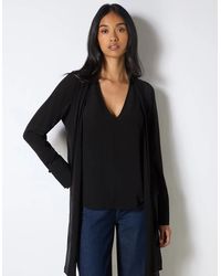 Ro&zo - Tie Neck Blouse - Lyst