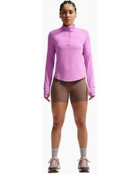 Nike - Ladies Swift Quarter Zip Running Top - Lyst