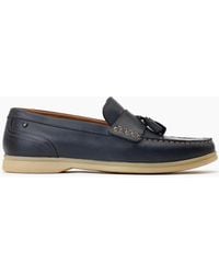 Base London - London Bonito Leather Loafer Shoes - Lyst