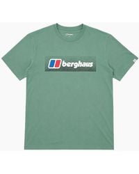 Berghaus - T Shirts Dot Maintain Logo Crew Neck Short Sleeve Cotton Summer Tee - Lyst