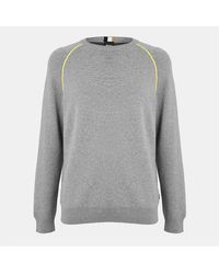 BOSS - Crew Neck Raglan Sleeve Long Sweater - Lyst