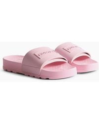 HUNTER - Core Embossedr Polyurethane Parfait Slides - Lyst