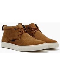 Ben Sherman - Parkway Suede Tan Boots - Lyst