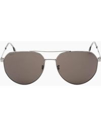 BOSS - Ruthenium Frame Lens Sunglasses - Lyst