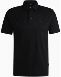 BOSS - Palosh Cotton Rubberised Logo Polo Shirt - Lyst