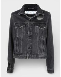 Off-White c/o Virgil Abloh - Meteor Regular Jacket Dark - Lyst