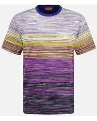 Missoni - Stripe Short Sleeve T-Shirt Colour - Lyst