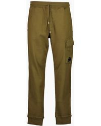 C.P. Company - Diagonal Fleece Lens Sweat Pants - Lyst
