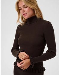 Cream - Dela Knit Roll Neck - Lyst