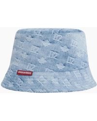 DSquared² - D2 Monogram Bucket Hat - Lyst