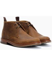 Chapman & Moore - Country Chukka Oiled Leather Tan Boots - Lyst