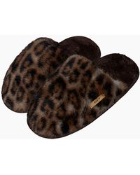Barts - Vensie Soft Teddy Fur Slippers - Lyst