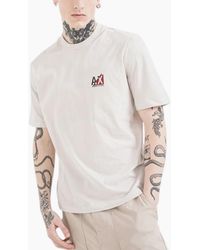 Armani - Exchange T-Shirts Milano Basic Ax Print Tee - Lyst