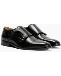 Chapman & Moore - Toe Cap Monk Leather Shoes - Lyst
