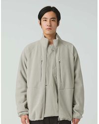 Snow Peak - Snow Peak Water-Repellent Fleece Jacket - Lyst