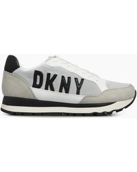 DKNY - Jude Lace Up Trainers - Lyst