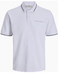 Jack & Jones - Jcofusion Pique Short Sleeve Polo Shirt - Lyst