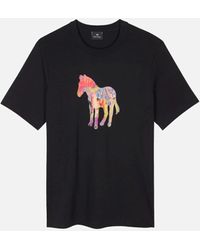 Paul Smith - Ps Ss Zebra Craft T-Shirt 79 - Lyst