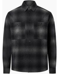 Belstaff - Outpost Brushed Cotton Flannel Shirt - Lyst