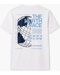 The North Face - T Shirts Globe Reload Relaxed Fit Crew Neck Short Sleeve Cotton Tee - Lyst